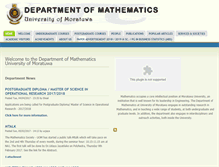 Tablet Screenshot of math.mrt.ac.lk